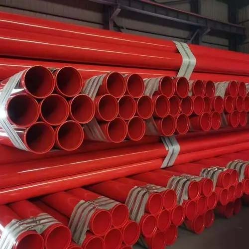 漯河涂塑钢管的摩擦阻力比较小的原因